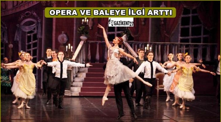 Opera ve bale izleyici sayısı yüzde 3,1 arttı