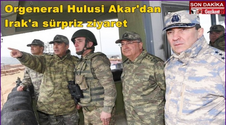 Orgeneral Hulusi Akar Irak'ta