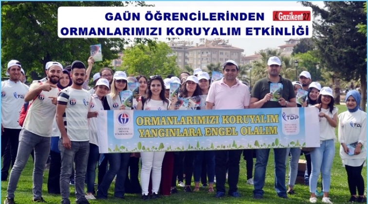 Orman yangınlarına karşı farkındalık etkinliği