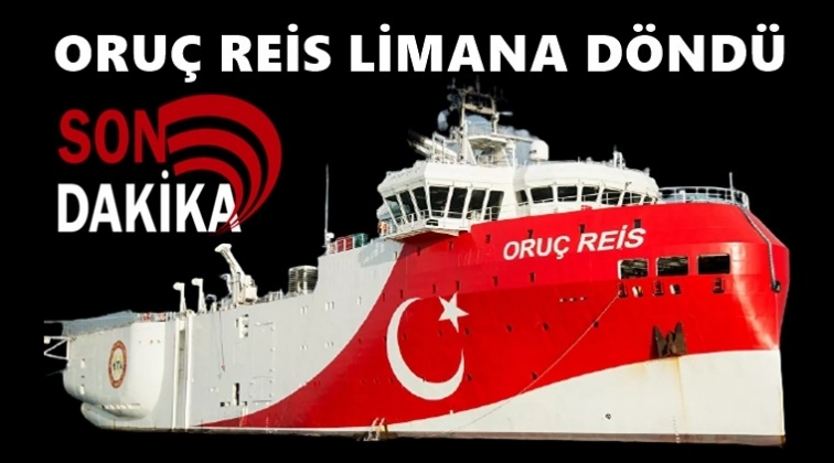 Oru&ccedil; Reis limana d&ouml;nd&uuml;...
