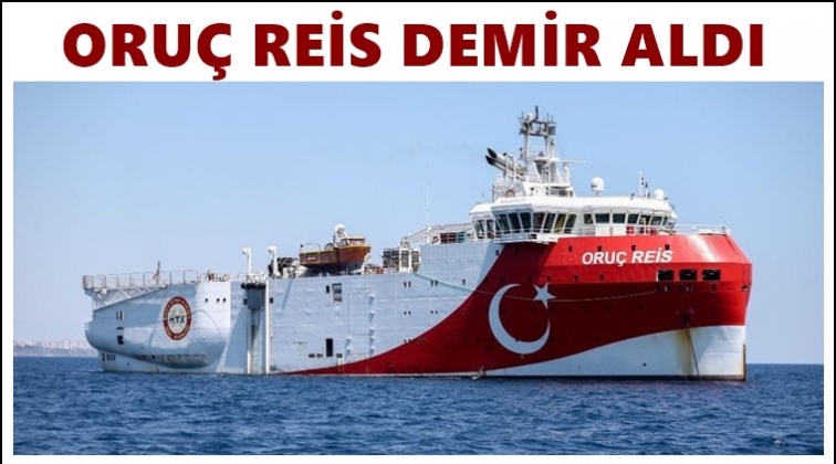 Oru&ccedil; Reis limandan ayrıldı