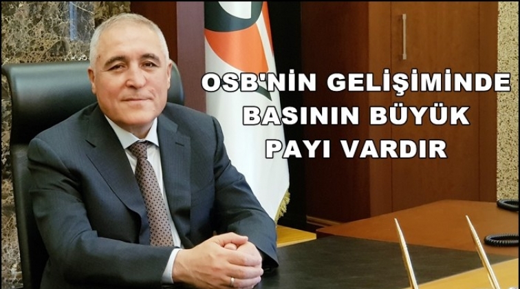 OSB Başkanı Şimşek'ten 10 Ocak Mesajı