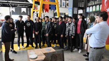 OSB Koleji &ouml;ğrencileri, Model Fabrika'yı gezdi