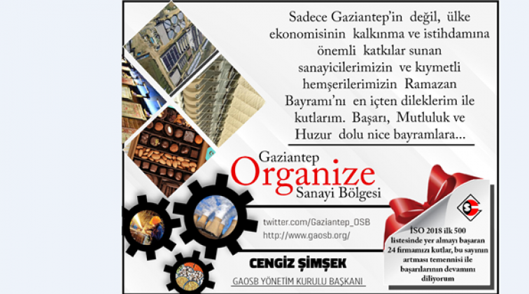 OSB'den Bayram mesajı