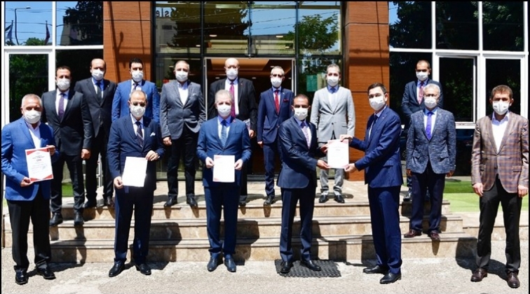 OSB&rsquo;ye G&uuml;venli Hizmet Belgesi