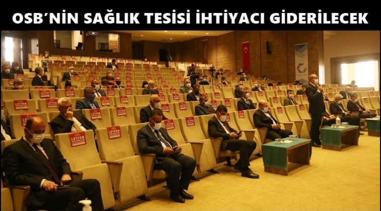 OSB&rsquo;ye poliklinik ve kreş...