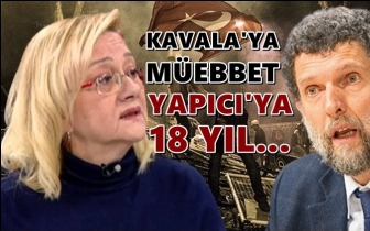Osman Kavala'ya m&uuml;ebbet hapis cezası!