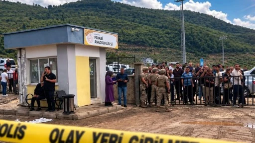 Osmaniye'de okul bah&ccedil;esinde &ouml;ğretmene silahlı saldırı