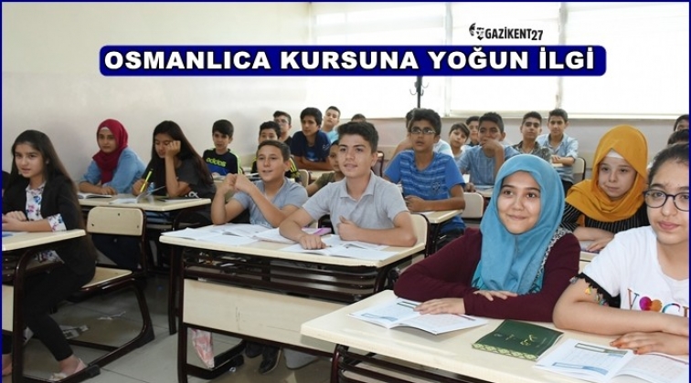 Osmanlıca Kursuna ilgi