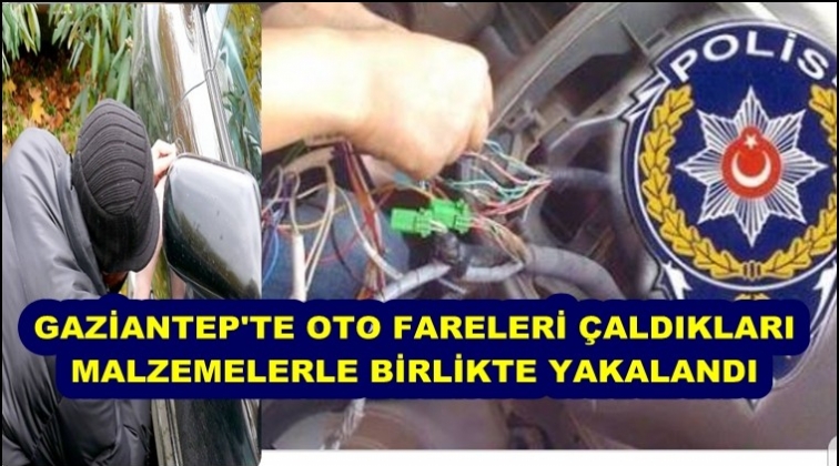 Oto teyp hırsızları polisten ka&ccedil;amadı