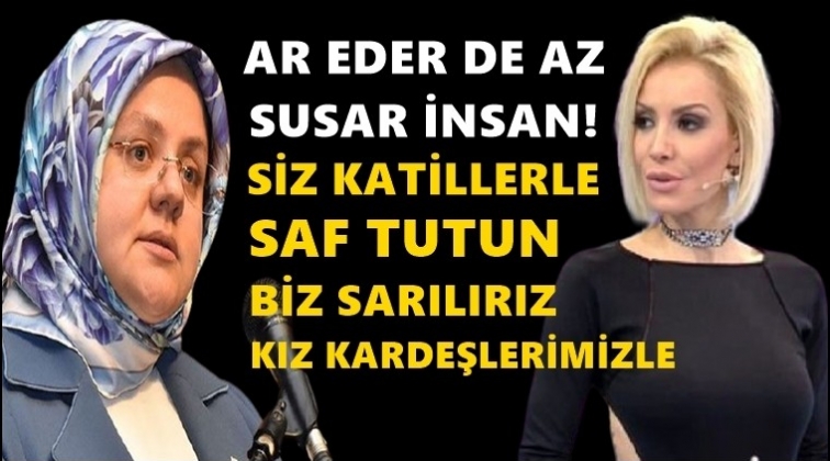 &Ouml;yk&uuml; Serter'den Aile Bakanı'na &ccedil;ok sert s&ouml;zler!