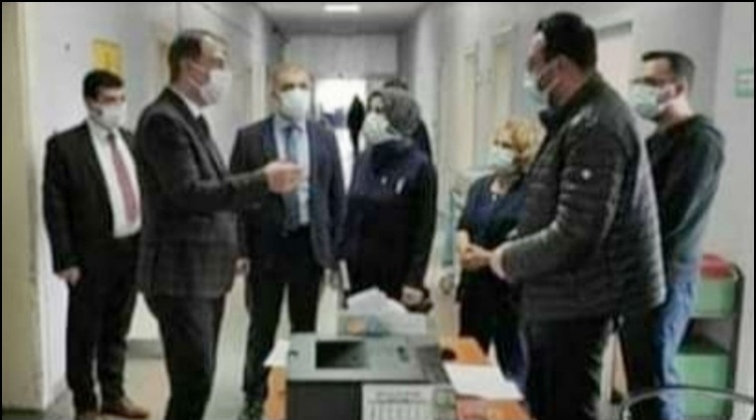 &Ouml;z Sağlık İş'ten hastane y&ouml;netimine teşekk&uuml;r...