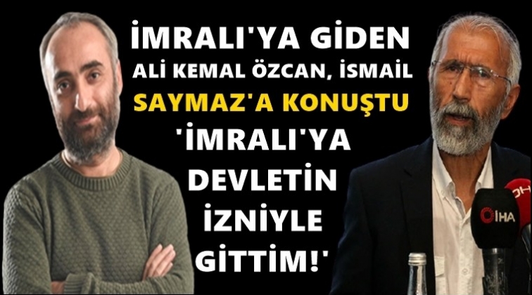 &Ouml;zcan: İmralı&rsquo;ya devletin izniyle gittim