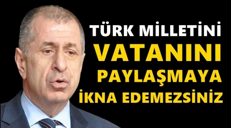 &Ouml;zdağ: Milletin y&uuml;zde 90'ını Suriyelilerin d&ouml;nmesini istiyor!