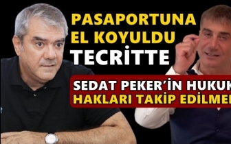 &Ouml;zdil: Sedat Peker&rsquo;in pasaportuna el konuldu