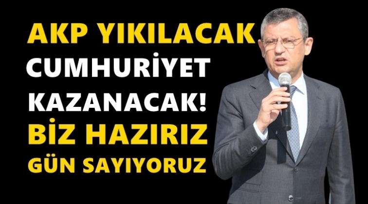 Özel: AKP yıkılacak, Cumhuriyet kazanacak!