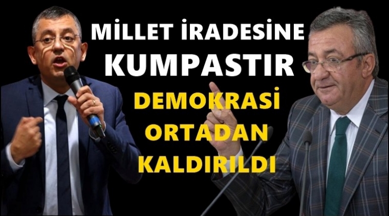 &Ouml;zel: Demokrasi ortadan kaldırılmıştır