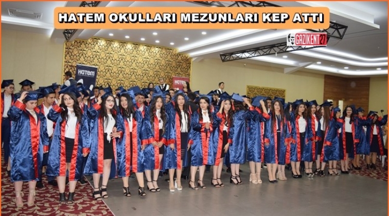 &Ouml;zel Hatem Okulları&rsquo;nda mezuniyet coşkusu