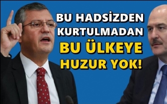 &Ouml;zel'den İn&ouml;n&uuml;'y&uuml; hedef alan Soylu'ya sert yanıt