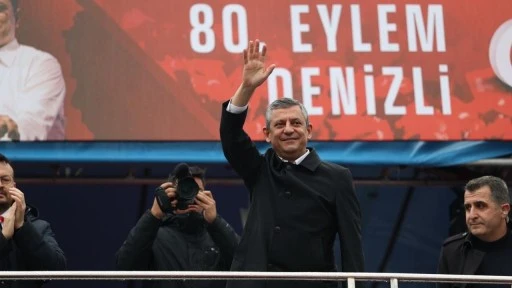 &Ouml;zg&uuml;r &Ouml;zel, 8'nci mitingde Denizli'den Erdoğan'a seslendi...