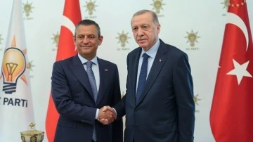 Erdoğan, Özgür Özel görüşmesi başladı