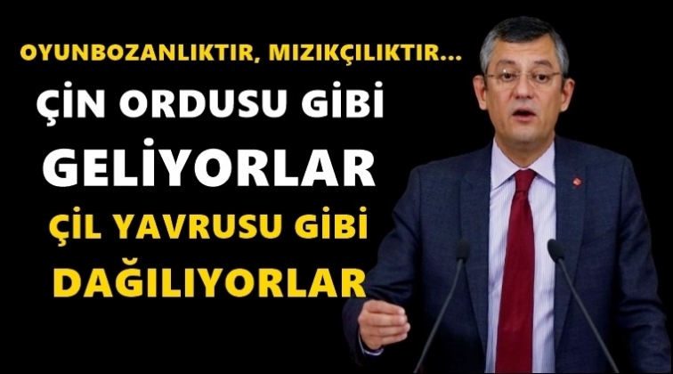 &Ouml;zg&uuml;r &Ouml;zel : Cumhur İttifakı&rsquo;nın arzuhalcisi...