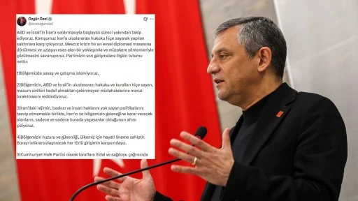 &Ouml;zg&uuml;r &Ouml;zel'den 7 maddelik kritik 'İran' paylaşımı...