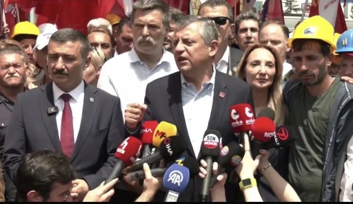 &Ouml;zg&uuml;r &Ouml;zel'den Doruk Madencilik iş&ccedil;ilerine destek 