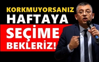 &Ouml;zg&uuml;r &Ouml;zel: Korkmuyorsanız haftaya se&ccedil;ime bekleriz