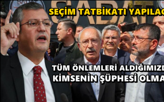 &Ouml;zg&uuml;r &Ouml;zel: Se&ccedil;im tatbikatı yapılacak...