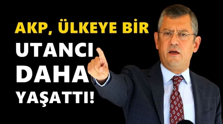Özgür Özel'den AKP'ye kara para tepkisi!