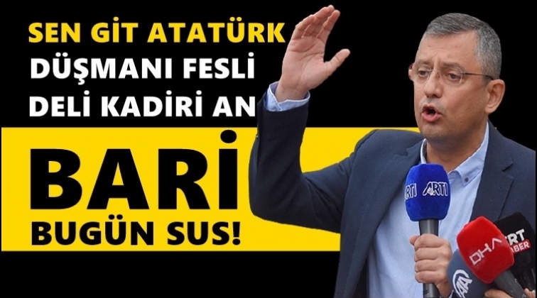 Özgür Özel’den Erdoğan’a: Bu nasıl rezalet!