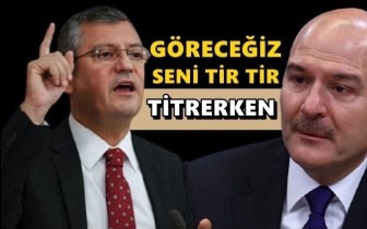 &Ouml;zg&uuml;r &Ouml;zel'den Soylu'ya &ccedil;ok sert yanıt!
