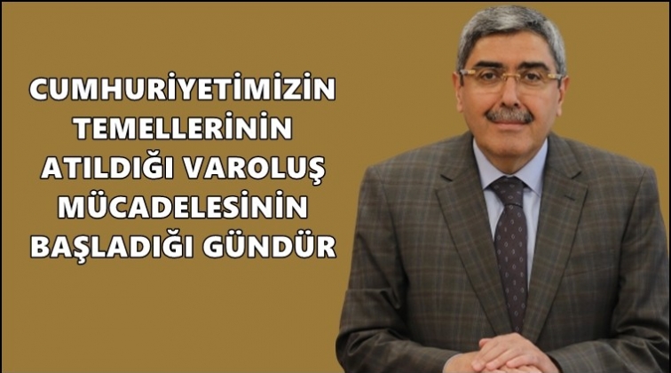 &Ouml;zke&ccedil;eci'den, 19 Mayıs mesajı