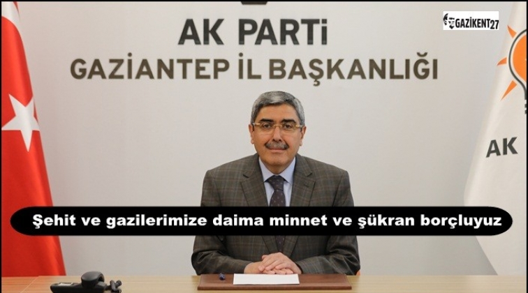 &Ouml;zke&ccedil;eci'den Gaziler G&uuml;n&uuml; mesajı