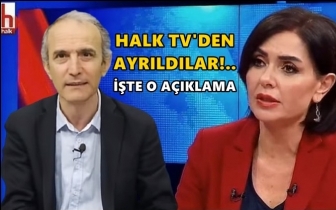 &Ouml;zlem G&uuml;rses ve Emin &Ccedil;apa Halk Tv'den ayrıldı!