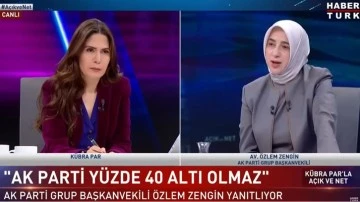 &Ouml;zlem Zengin: Milyonda bir ihtimal de olsa ikinci tura &ccedil;alışıyoruz