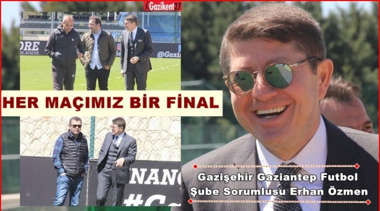 Özmen: Her maçımız final havasında geçecek