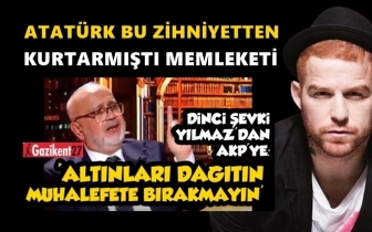 &Ouml;zoğuz: Atat&uuml;rk bu zihniyetten kurtarmıştı memleketi
