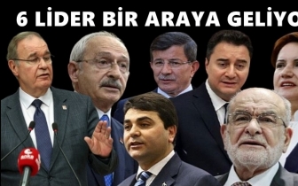 &Ouml;ztrak: 6 parti lideri bir araya geliyor!