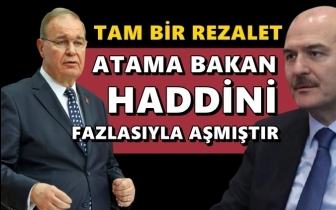 &Ouml;ztrak: Atama bakan haddini fazlasıyla aştı!
