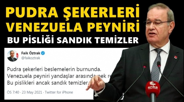 &Ouml;ztrak: Bu pislikleri ancak sandık temizler...