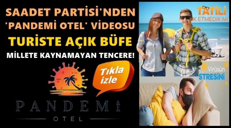 'Pandemi otel' videosu g&uuml;ndem oldu!..