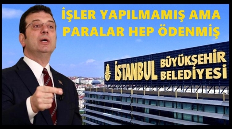 Paraları &ouml;denen işler ortada yok!