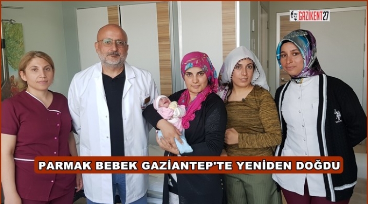 Parmak bebek Anka&rsquo;da hayata tutundu