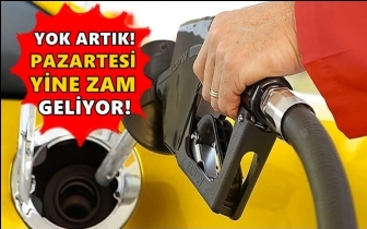 Pazartesi akaryakıta b&uuml;y&uuml;k zam geliyor!