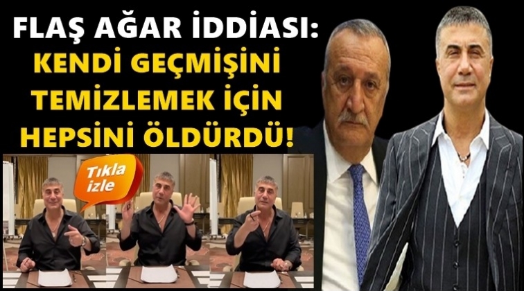 Peker: Ağar kendi ge&ccedil;mişini temizlemek i&ccedil;in...