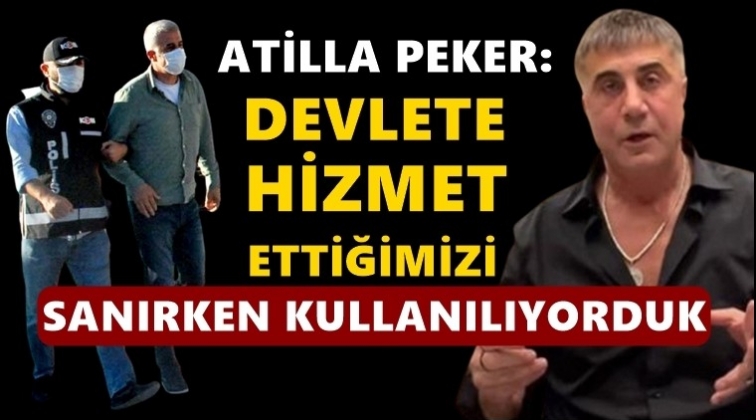 Peker: Devlete hizmet ettiğimizi sanırken...