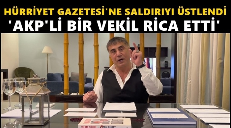 Peker, o gazeteye saldırıyı &uuml;stlendi!