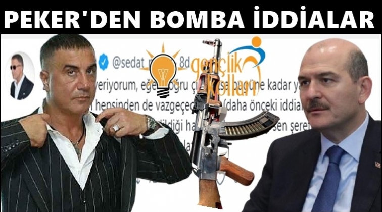 Peker'den AKP gen&ccedil;lerine verilen kalaşnikof iddiası